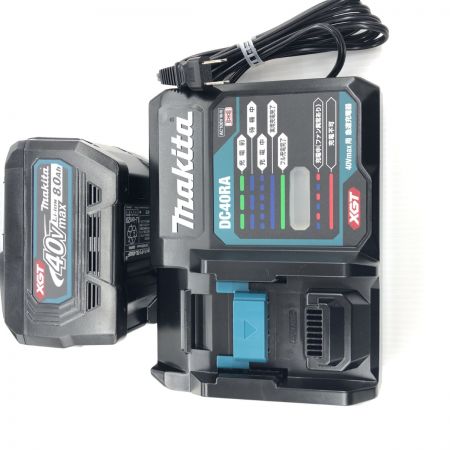 ДД MAKITA マキタ  充電器 未使用品(S)  BL4080F付き(充電回数３回美品) DC40RA