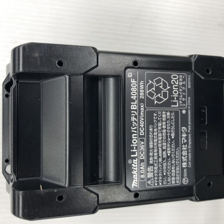 ДД MAKITA マキタ  充電器 未使用品(S)  BL4080F付き(充電回数３回美品) DC40RA