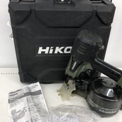ДД HiKOKI ハイコーキ  エア釘打ち 程度B ケース付 高圧 NV75HR2 グリーン Bランク