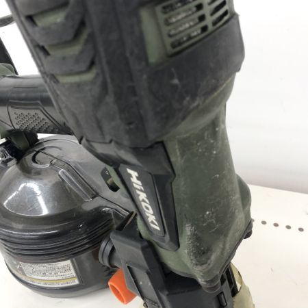 ДД HiKOKI ハイコーキ  エア釘打ち 程度B ケース付 高圧 NV75HR2 グリーン