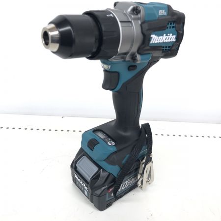 ДД MAKITA マキタ ドライバドリル 未使用品(S) 充電器・充電池2個・ケース付 コードレス式 40v DF001GRDX ブルー