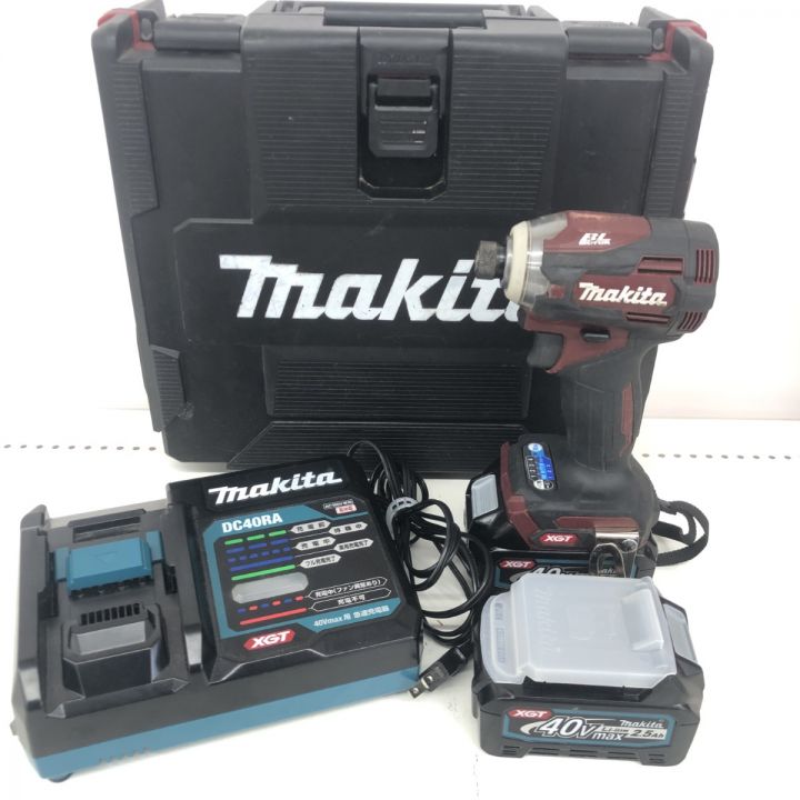 ДД MAKITA マキタ インパクトドライバ 充電器・充電池2個・ケース付  