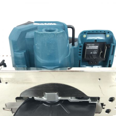 ДД MAKITA マキタ 丸のこ　程度B 充電器・充電池2個・ケース付 コードレス式 165mm 18v 2023年製  HS610DRGX グリーン