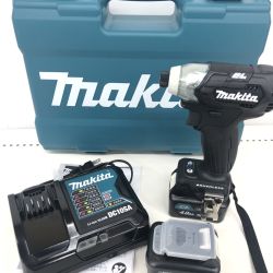 ДД MAKITA マキタ インパクトドライバ 未使用品(S) 充電器・充電池2個・ケース付 コードレス式 10.8v  TD111DSMXB ブラック Sランク