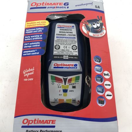 ДД  OPTIMATE6 程度A  バッテリー充電器