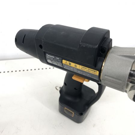 ДД Panasonic パナソニック 圧着工具 程度B 充電器・充電池2個・ケース付 コードレス式 12v 150908 バッテリーは１つ新品未使用品 EZ3902 ブラック