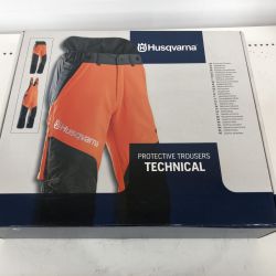 ДД Husqvarna ハスクバーナ 防護ズボン 未使用品(S)  ﾌﾟﾛﾃｸﾃｨﾌﾞｽﾞﾎﾞﾝ T-2 Ｍ オレンジ Sランク