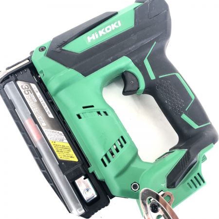 ДД HiKOKI ハイコーキ  釘打ち機　 程度B ケース付 コードレス式 18v NP18DSAL 黄緑
