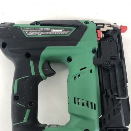 ДД HiKOKI ハイコーキ  釘打ち機　 程度B ケース付 コードレス式 18v NP18DSAL 黄緑