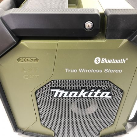 ДД MAKITA マキタ バッテリー式ラジオ  程度A ACアダプター付 コードレス式 10.8－40V MR005GZO オリーブ