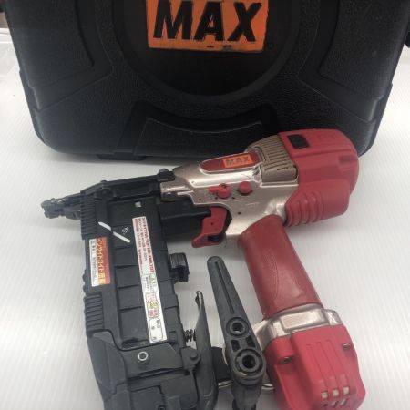 ДД MAX マックス エアネイラ 程度B ケース付 高圧  HA-501F1(D)/4MAﾌﾛｱ レッド