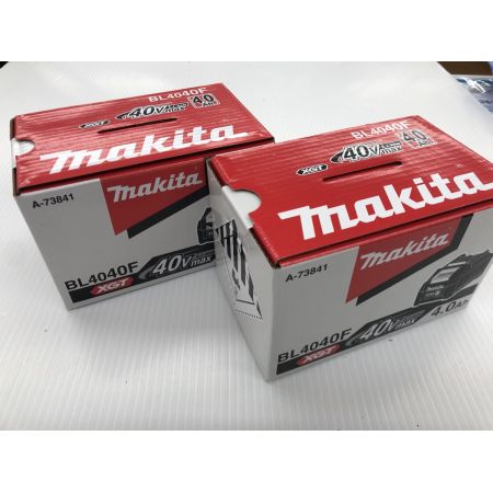 ДД MAKITA マキタ  バッテリー 未使用品(S) 40v　2個セット BL4040F