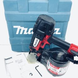 ДД MAKITA マキタ  エア釘打ち  程度B ケース付 高圧 90㎜ AN935H レッド Bランク