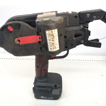 ДД MAX マックス リバータイヤ  程度C 充電器・充電池1個・ケース付 コードレス式 14.4v 147140821 タイワイヤ3つ付き RB-519 レッド