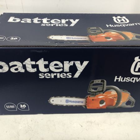 ДД Husqvarna ハスクバーナ バッテリーチェーンソー 未使用品(S) 充電器・充電池1個付 コードレス式 36v 136LI