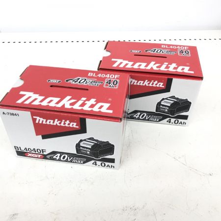 ДД MAKITA マキタ  バッテリー  未使用品(S) 40v BL4040F