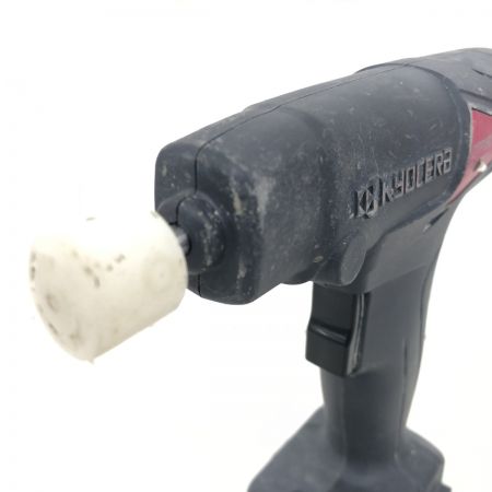 ДД KYOCERA キョウセラ タイルパッチ  程度BC 充電器・充電池1個・ケース付 コードレス式 18v DTP180 ブラック