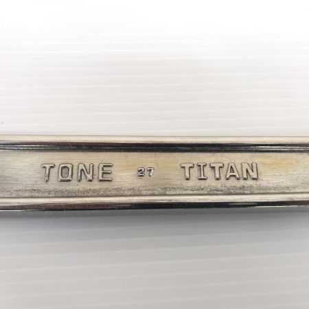 ДД TONE トネ メガネレンチ   M22 チタン製  程度A トルシャーボルト 