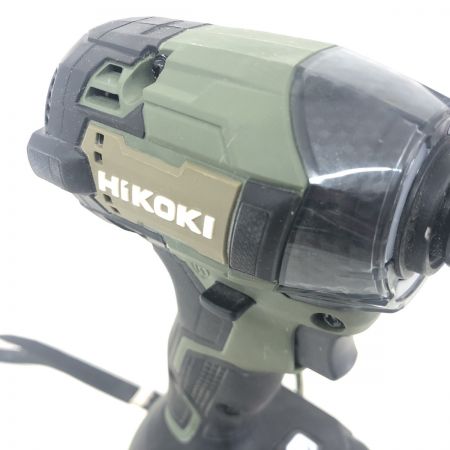 ДД HiKOKI ハイコーキ インパクトドライバ 程度B 充電池1個付 コードレス式 36v  WH36DD グリーン