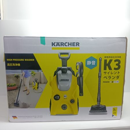KARCHER ケルヒャー 未使用品(S) K3ｻｲﾚﾝﾄﾍﾞﾗﾝﾀﾞ イエロー