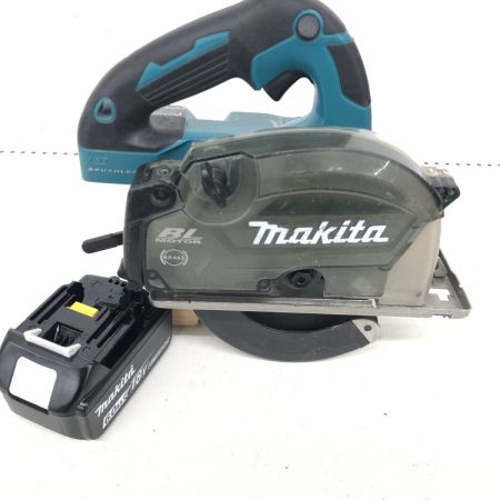 ДД MAKITA マキタ チップソーカッター 程度BC 充電池1個付（BL1860B新品未使用) CS553D ブルー