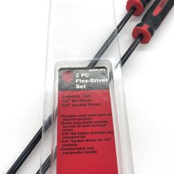 ДД MAC TOOLS マック フレックスドライバーセット 程度A 本体のみ SDRFL2PT レッド×黒 Aランク