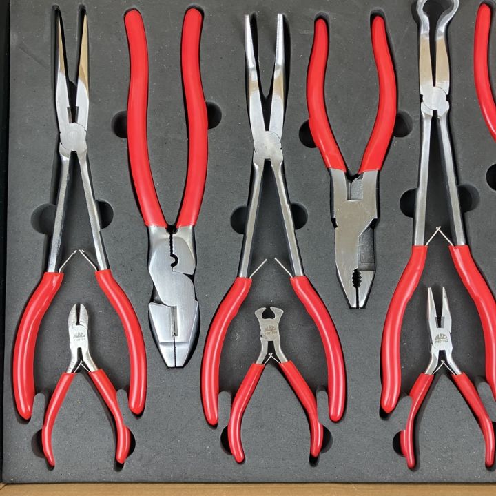 ◆◆MAC TOOLs　マックツール ミニプライヤーセット 10PC オレンジ　未使用 正規輸入品] MAC TOOLS（マックツールズ） 10Pc. ミニプライヤー
