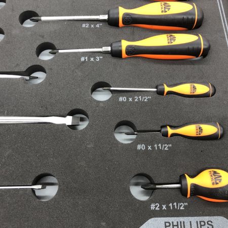 ДД MAC TOOLS マック ドライバーセット 程度A 本体のみ 20本セット SDRBM20FNO オレンジ×黒