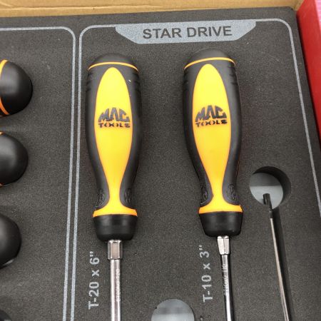 ДД MAC TOOLS マック ドライバーセット 程度A 本体のみ 20本セット SDRBM20FNO オレンジ×黒