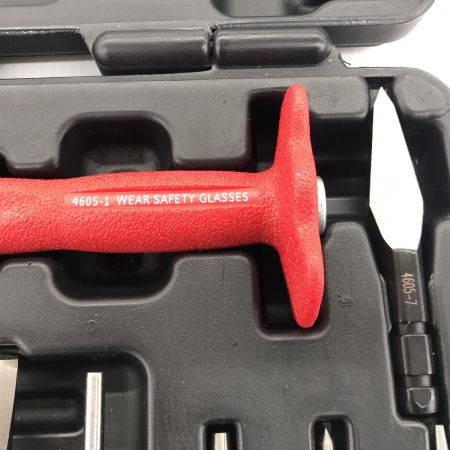 ДД MAC TOOLS マック ツールセット  未使用品(S) 本体のみ ポンチ チゼルセット PCS1000 赤×黒