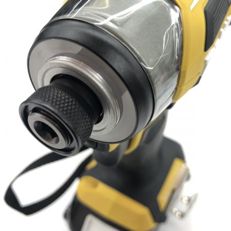 ДД MAKITA マキタ インパクトドライバ 未使用品(S) 充電池1個付 コードレス式 18v 309760 BL1860B未使用付き TD173D イエロー
