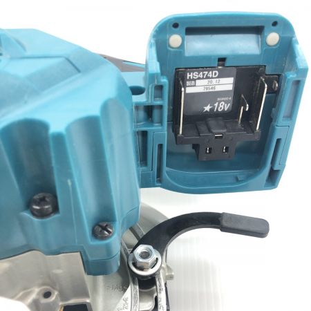 ДД MAKITA マキタ 程度B 本体のみ コードレス式 119~125㎜ 18v  HS474D ブルー