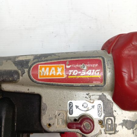 MAX マックス 常圧ねじ打ち機 TD-341G レッド