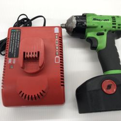 ДД Snap-on スナップオン インパクトレンチ 程度C 充電器・充電池1個付 コードレス式 18v CTJ4418G 黄緑 Cランク