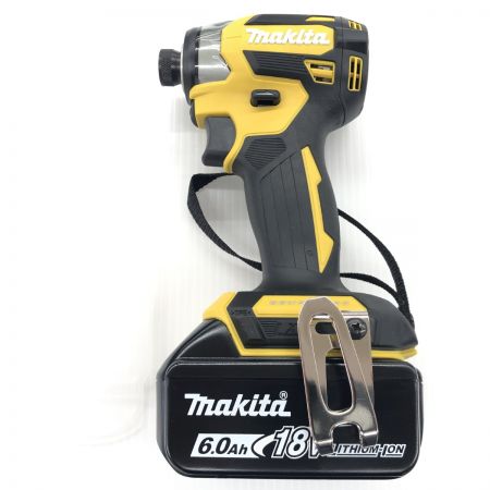 ДД MAKITA マキタ  未使用品(S) 充電池1個付 コードレス式 18v 309790 TD173D イエロー