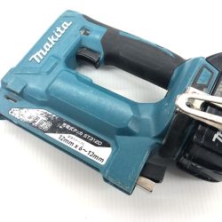 ДД MAKITA マキタ 充電式タッカ 　 程度C 充電池1個付 コードレス式 12㎜×6~13㎜ 18v 15559 BL1860B 充電回数97回 ST312D ブルー Bランク