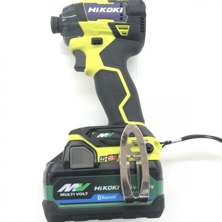 ДД HiKOKI ハイコーキ インパクトドライバ 程度A 充電池1個付 コードレス式 36v WH36DD イエロー