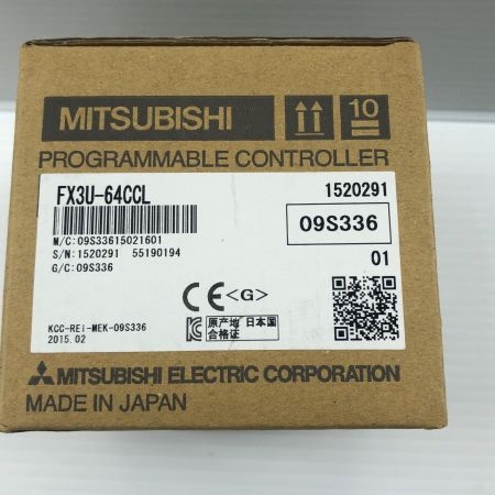 ДД MITSUBISHI ミツビシ 汎用シーケンサ FX3U-64CCL