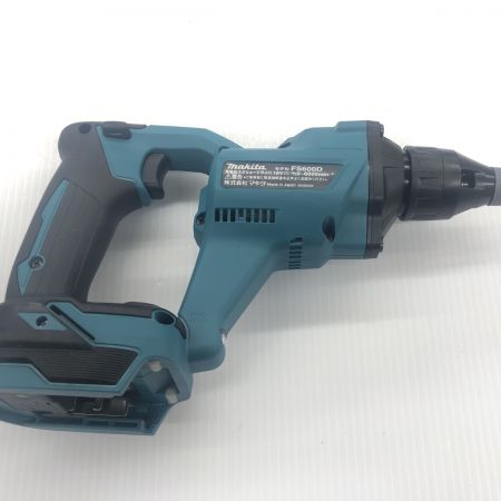 ДД MAKITA マキタ スクリュードライバー 未使用品(S) 本体のみ コードレス式 18v 64101 FS600DZ