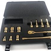 nepros ソケットレンチセット iPゴールド 12点セット NTB312GZGL｜中古  