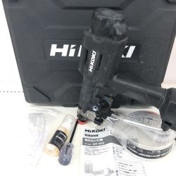 ДД HiKOKI ハイコーキ  ねじ打ち機  程度B ケース付 高圧 41mm WF4HS ブラック Bランク