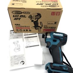 ДД MAKITA マキタ インパクトドライバ  未使用品(S) 本体のみ コードレス式 18v 547084 TD173D ブルー Sランク