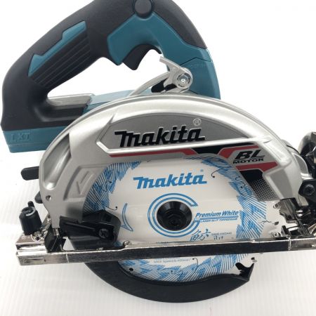 ДД MAKITA マキタ  丸のこ　 未使用品(S) 充電池1個付 コードレス式 165mm 18v 6.0Ah 321066 BL1860B未使用品付き HS631D ブルー