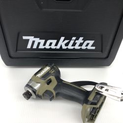 ДД MAKITA マキタ インパクトドライバ 未使用品(S) ケース付 コードレス式 18v  TD173D オリーブ Sランク