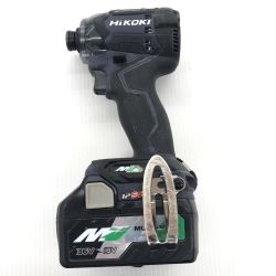 ДД HiKOKI ハイコーキ インパクトドライバ 程度B 充電池1個付 コードレス式 36v JO108351 WH36DC Bランク