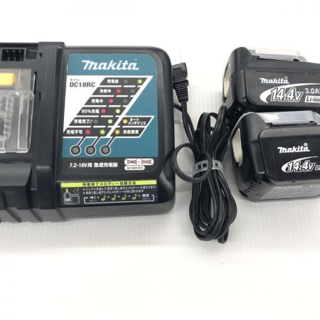 ДД MAKITA マキタ インパクトドライバ  程度B 充電器・充電池2個・ケース付 コードレス式 14.4v  TS131D ブラック