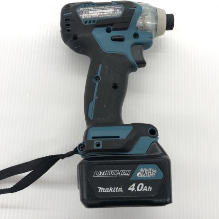 ДД MAKITA マキタ  TD111DSMX ブルー 程度B 充電器・充電池2個・ケース付 コードレス式 10.8v TD111DSMX ブルー
