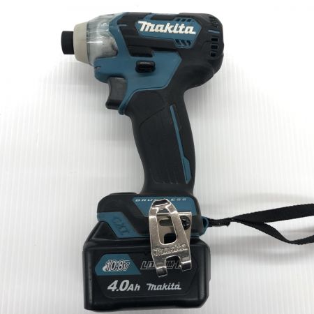 ДД MAKITA マキタ  TD111DSMX ブルー 程度B 充電器・充電池2個・ケース付 コードレス式 10.8v TD111DSMX ブルー
