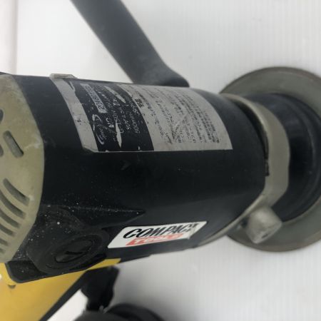 ДД COMPACT TOOL ポリッシャー G-150N ブラック×イエロー 本体のみ コード式 100v