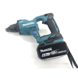 ДД MAKITA マキタ スクリュードライバー  程度B 充電池1個付 コードレス式 18v 64101 BL1860B未使用付き FS600D ブルー Bランク